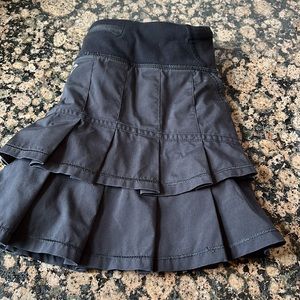 Lululemon like black skirt/skort. Size 14